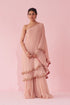 Gulbano Blush Pink Sharara Set